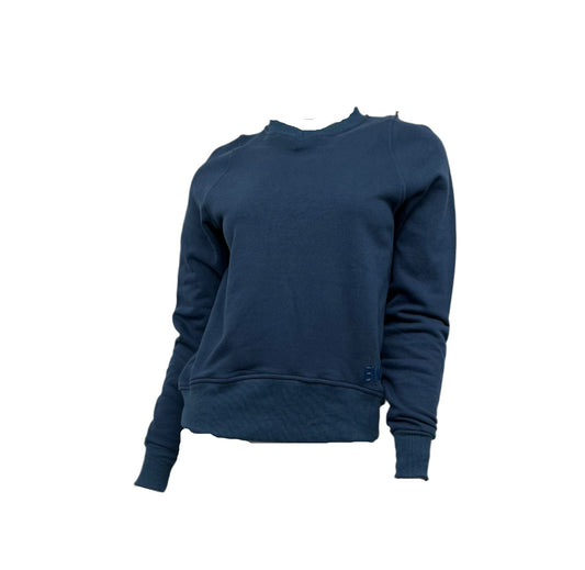 Blue V-Neck Sweatshirt