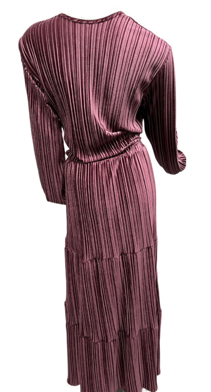 Mauve Velour Robe