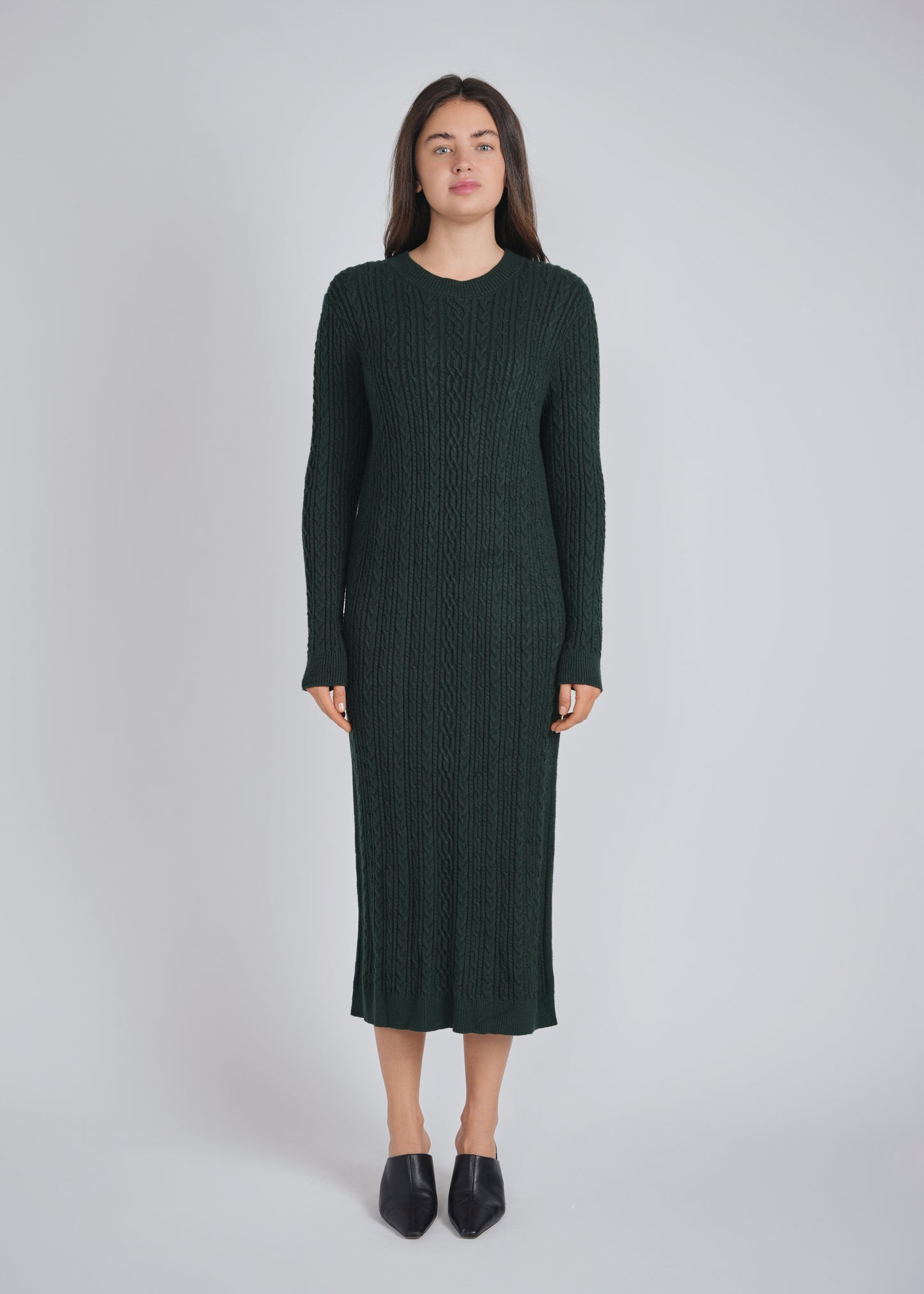 Green Knit Dress