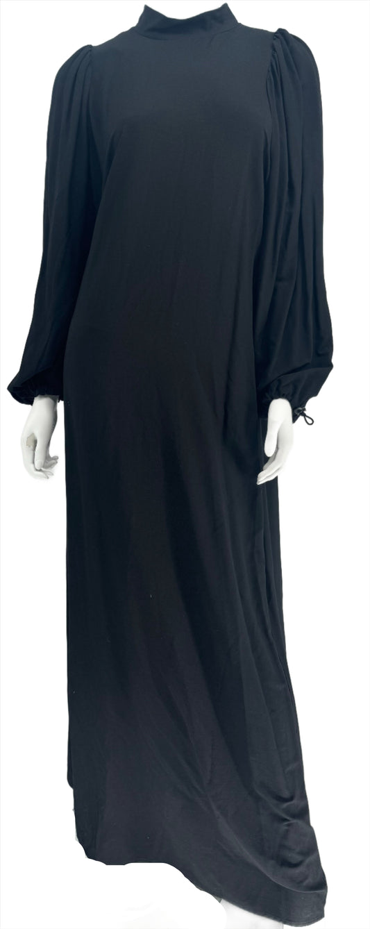 Pashmina  Black  Maxi Dress