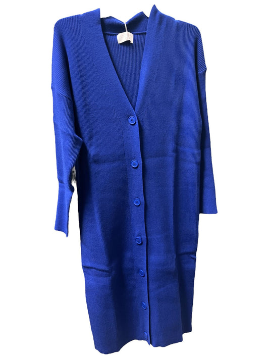 Royal Blue Cardigan Dress