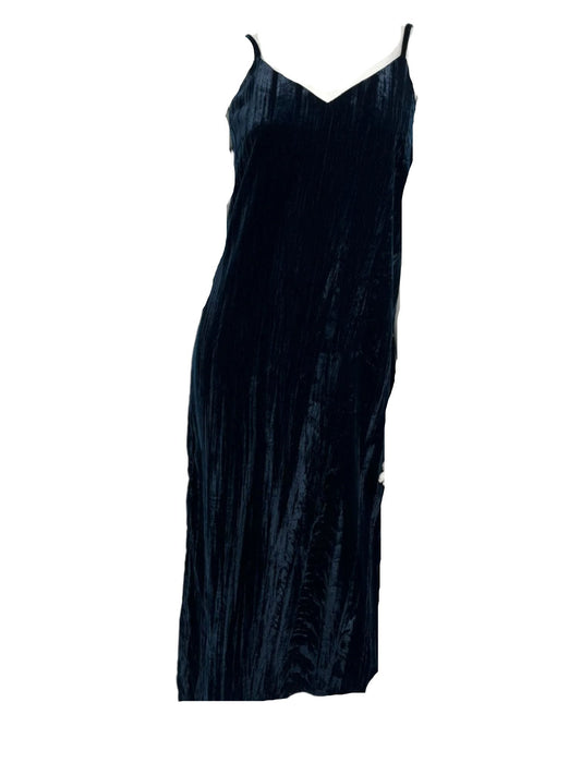 Navy Velour Layering Dress