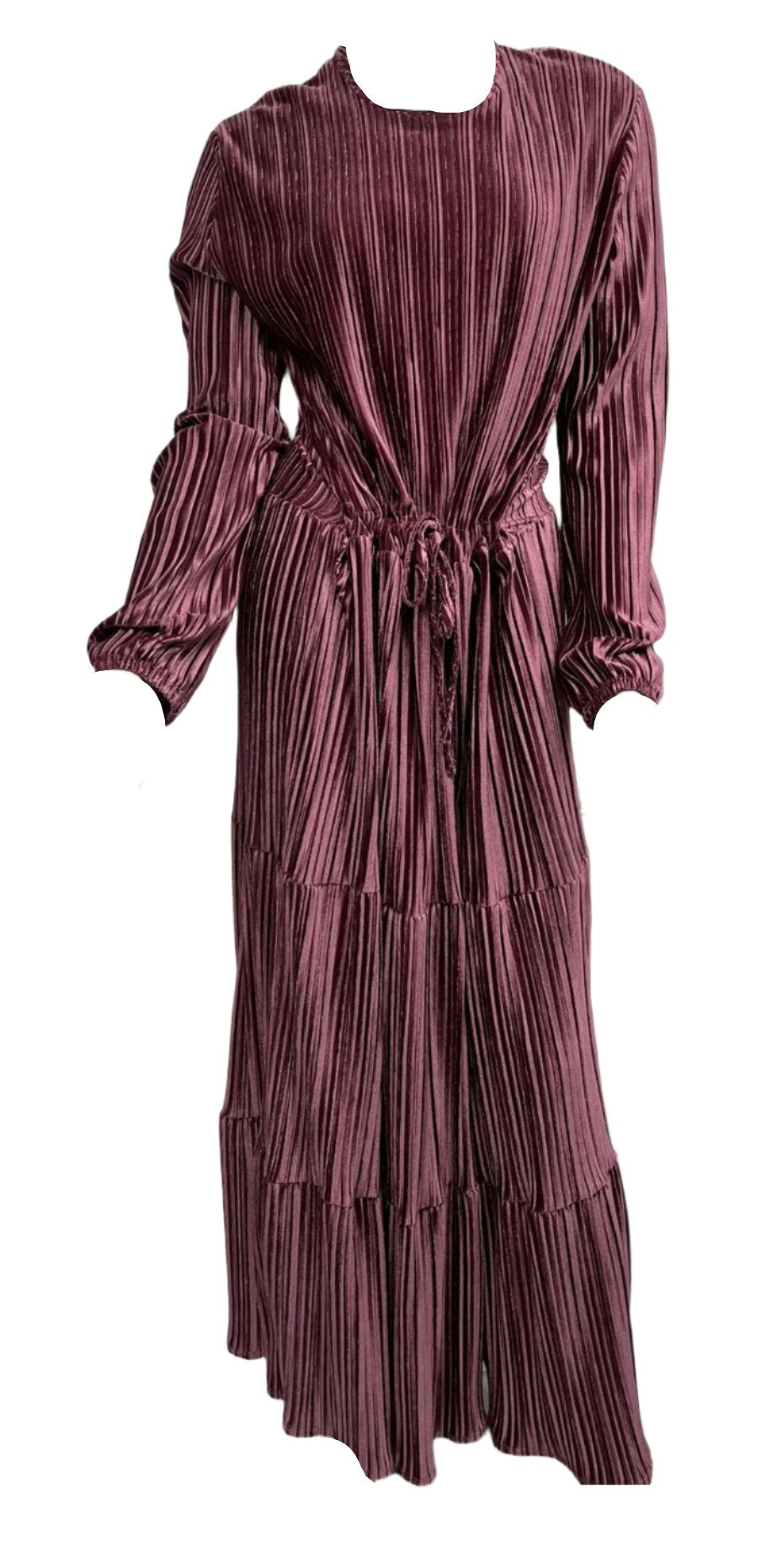 Mauve Velour Robe